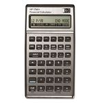 Hewlett Packard HP17BIi+ Financial Calculator, Silver