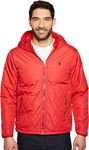 U.S. Polo Assn. Men's Standard Quilted Jacket, Chili Pepper 5970, 4X