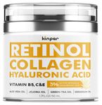 Kinpar Lifting Retinol Cream for Face - Anti-Aging Support with Collagen - Hyaluronic Acid Facial Moisturizer - Made in the USA, 50 ml (Pack of 1)