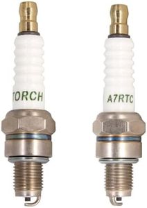 2PK TORCH A7RTC Screw Terminal Spark Plug Replace for NGK 4549 CR7HSA Spark Plug, for Denso 4008/U22FSR-U 5383/IUF22, for Bosch UR3AS Spark Plug, for Champion Z9Y Copper Plus Spark Plug 808, OEM