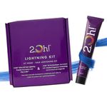 2.Oh! Italian- Blue Hair Color DIY Kit | Semi Permanent Hair Color + Hair Bleach for Hair Color | Hair Highlights for Women & Men | Hair Bleach with Plex & Argan oil| Lightening Kit