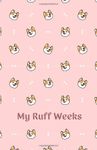 My Ruff Weeks: Pink Corgis | period tracker | tips and tricks to help with PMS symptoms | 4 year monthly calendar log book