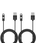 Ortizan 2 Pack Magnetic Charging Cable, Ortizan I10 Open Ear Headphones Wireless Bluetooth Air Conduction Headphones Dedicated Charging Cable