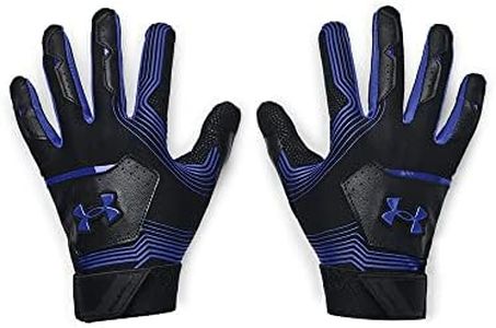 Under Armour Boys Clean Up 21 Gloves , Black (008)/White , Youth Medium