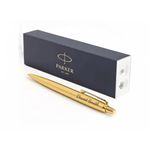 Parker Jotter Ballpoint personalised parker pen engraved In Gift Box Ideal Valentine's day, Birthday or Mothers Day Gift Perfect For Men & Women Engraved Pen With Laser Engraving (Gold)