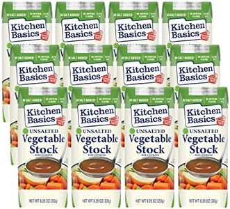 Kitchen Basics All Natural Unsalted Vegetable Stock, 8.25 fl oz, Pack of 12