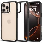 Spigen Case for iPhone 16 Pro Max Case, Ultra Hybrid Designed for Apple iPhone 16 Pro Max - Matte Black