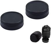 2 pcs Camera Rear Lens Caps Cover C