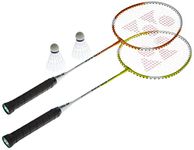 YONEX 2 PLAYER BADMINTON SET (INCL 2 RACKETS / 2 SHUTTLES)