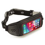 Sporteer Kinetic K1 Running Belt Waist Pack - Compatible with iPhone 16 Pro Max, 16 Plus, 15 Pro Max, 16/15/14 Pro, iPhone 16/15/14, Galaxy S24 Plus, S24 Ultra, S23 Ultra, S23 Plus & More - Fits Cases