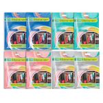 Humicure Moisture Absorber Dehumidifier with 1 Litre Absorption Capacity; Prevents Wardrobe, Bathroom, Kitchen and Bedroom from Mould & Fungus (Pack of 8, 400gram each, All Variant)