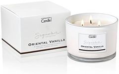 Luxury Scented Candles Gifts for Women | Natural Wax Blend | 35 Hours Burn time | Hotel Collection | The Copenhagen Company - Oriental Vanilla (12oz)