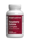 Raspberry Ketones Complex with Glucomannan, Zinc & Chromium | 90 Capsules | Made & Tested in The UK