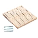 Generic Crochet Blocking Board Gifts Blocking Mats for Granny Squares DIY Crocheting 20cmx20cm