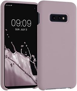 kwmobile Case Compatible with Samsung Galaxy S10e Case - TPU Silicone Phone Cover with Soft Finish - Purple Cloud
