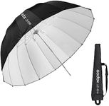 Godox UB-85W 33.5in/85cm Parabolic Reflective Umbrella, Black White Photography Umbrella with Carry Bag Portable for Vedio Studio Shooting Speedlite