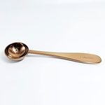 Kitchen Measuring Spoon 5ML (Copper) Stainless Steel, Tea Spoon, Tea Scoop