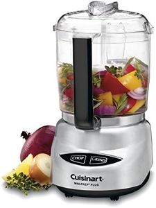 Cuisinart Mini Prep Plus Food Processor, 4 Cup, Brushed Stainless (Shiny)