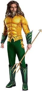 Rubie's Men's Dc Comics Aquaman Movie Deluxe Aquaman Adult Sized Costumes, As Shown, Extra-Large US