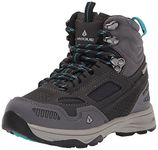 Vasque Kids Breeze Waterproof Hiking Boot, Magnet/Baltic, 2 Big Kid