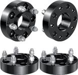 MERXENG 5x5.5 Wheel Spacers Compatible with 2012-2018 Ram 1500, 1.5" Wheel Spacers, Black