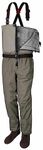 Redington Men's Escape Zip Up Waders - Chest-High Fly Fishing Waders - Waterproof Wader for Men - Boulder/Slate, Boulder/Slate, Large