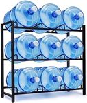9-Tray Water Jug Rack, Storage 5 Ga
