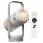 XGIMI Vibe One Battery Powered Mini 1080P Smart Portable Projector,Google TV with Licensed Netflix, Sound by JBL, Built-in Battery, Auto Focus Auto Keystone, HD Outdoor Movie Projector(Cloud Ash)