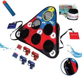 Blast NN' Hole Starter Set | Blasters Meets Cornhole | 1x Target Set |