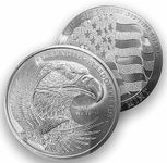 2 oz Silver Shine Double Eagle Round| .999 Commemorative America Decoration