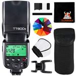 Godox TT600S Camera Flash Speedlite GN60 Master Slave Multi Stroboscopic Flash for Sony Digital SLR Camera with MI Shoe