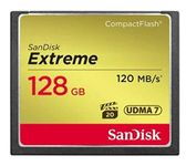 SanDisk Extreme 128GB CompactFlash Memory Card UDMA 7 Speed Up To 120MB/s