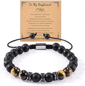 CheersLife Regali Per Il Fidanzato Da Parte Della Fidanzata, Regali Di Compleanno Anniversario Natale Per Il Fidanzato Lui Bracciale Fidanzato Idee Regalo Per San Valentino