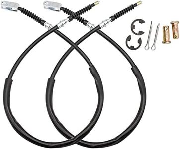 Drive-up Club Car DS Brake Cable Kit Stainless Steel Core 2000 & UP 102022101 Driver & Passenger Side Cables