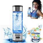 SoHydro Hydrogen Water Bottle, 420 ML Portable Rechargeable Generator, Uses SPE and PEM Technology to Quickly Produce, Ideal for Offices, Sports Enthusiasts, Travelers, and Gifts