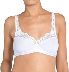 Sloggi Women’S Romance Non-Wired Bra White, 34A