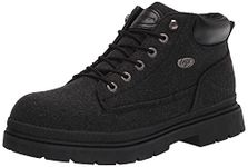 Lugz Men's Drifter Peacoat Chukka Boot, Black/Black, 10