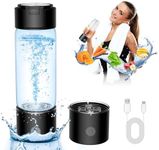 Hydrogen Water Bottle, Portable Hydrogen Water Bottle Generator with SPE PEM Technology Water Ionizer, Ion Water Bottle Improve Water Quality in 3 Minutes, for Home, Office, Daily Drinking