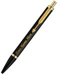 Parker Personalized Company Name on Pen Latitude Matte Black GT Pen with Gift Bag Customized For Men and Women | Teachers | Weddings | Corporate | Employee Gifting