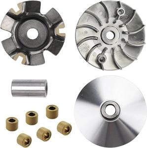 New Olym High-Performance Racing Variator Kit for Chinse Scooter Moped ATV Go Kart 4-Stroke GY6 125cc 150cc 152QMI 157QMJ Engine Scooter Racing Front Clutch Variator