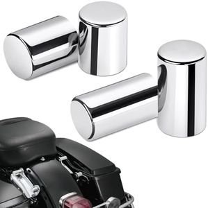 4PCS Chrome Docking Hardware Cover Kit Chrome for Harley Road King Street Glide 2014-2017