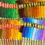 447 ThreadNanny ALL DMC Colors Embroidery Cross Stitch Threads Floss/skeins Full DMC range of Colors