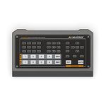 AVMATRIX HVS0401E Micro 4 Channel HDMI DP Video Switcher Mixer 4 Channel Inputs with RTMP Live Streaming and Record