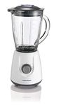 Morphy Richards 403053 Glass Jug Blender 1.5L Delicious Smoothies, White