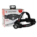 Ledlenser H7R Core - LED Headlamp, 1000 Lumens, Rechargeable with Lithium Battery, IP67 Waterproof, Dimmable, Const. Light, 250m Luminous Range, Magnetic USB Charging Cable