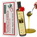 Papa Vince Hydroxytyrosol Olive Oil Extra Virgin - Polyphenols Rich, Subtle Peppery Finnish, Premium Harvest Dec 2024/25, First Cold Pressed, Single Sourced, Family Made, Sicily, Italy. Unfiltered, Unrefined, Raw