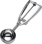 AEX Ice Cream Scoops with Easy Trigger - Large Sized (6cm) 304 Stainless Steel Cookie Scoop for Ice cream, Meatballs, Mellon Balls, Mashed Potatoes and Muffins