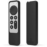 elago R2 Slim Case Compatible with Apple TV 4K Siri Remote 3rd (2022) & 2nd Generation (2021) - Slim Design, Light Weight, Scratch-Free Silicone, Shock Absorption, Full Access to All Functions (Black)