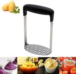 Kitchen Masher Potato Masher Stainless Steel Potato Masher for Vegetables and Fruit