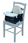 Safety 1st Swing Tray Booster Seat, Grey Patches